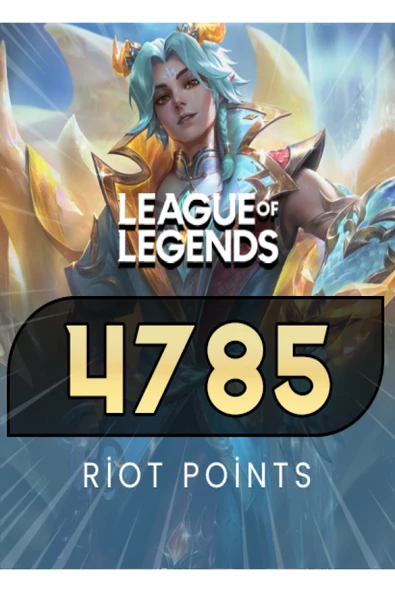 League Of Legends 4500 Riot Points-lol 4500 Rp Tr ürün görseli 1