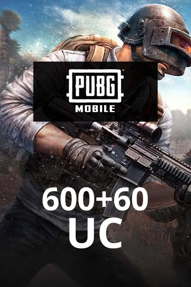 Mobile UC Kodu 600+60 UC ve ürün görseli 1