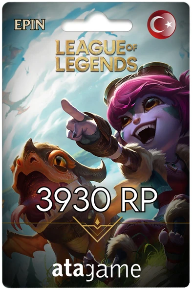 League of Legends 3930 RP TR ürün görseli 1