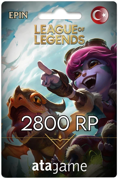 League of Legends 2800 RP TR ürün görseli 1