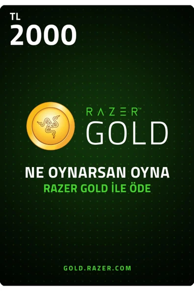 Rzr Gold Pin 2000 Tl ürün görseli 1