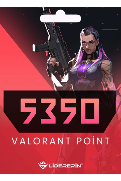 5350 Vp Valorant Points Tr Kodu ürün görseli 1
