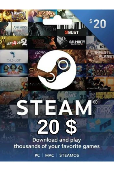 Cüzdan Kodu 20 USD ürün görseli 1
