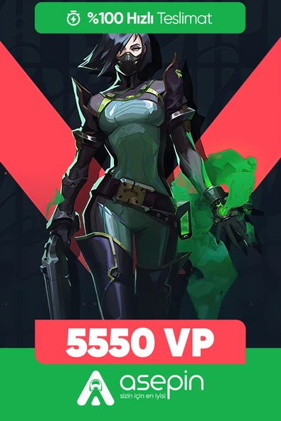 5550 Vp Valorant Points ürün görseli 1