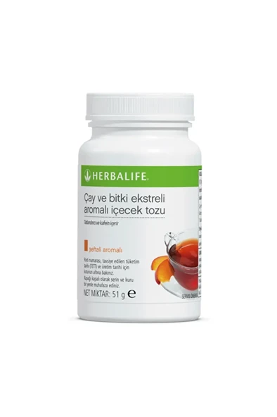 HERBALİFE ŞEFTALŞ AROMALI ÇAY ürün görseli 1