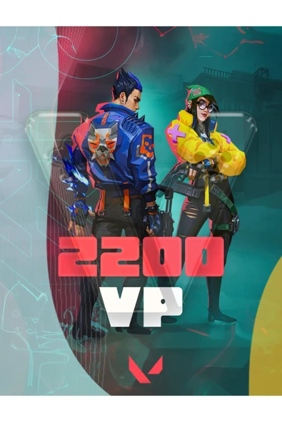 2200 VP VALORANT POINTS ürün görseli 1