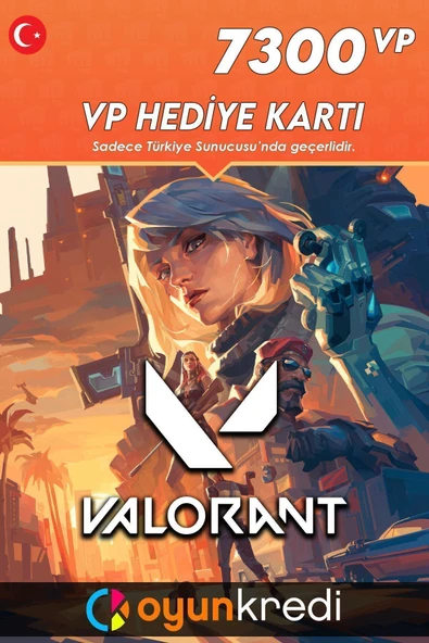 7300 Valorant Points TR ürün görseli 1