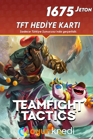 Teamfight Tactics 1675 Jeton ürün görseli 1