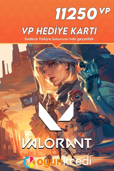 11250 Valorant Points TR ürün görseli 1