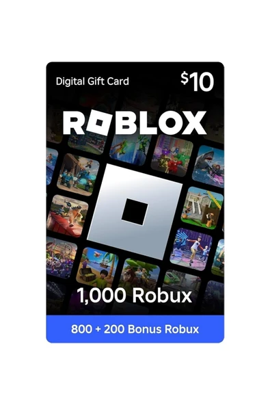 Gift Card 1200 Robux ürün görseli 1