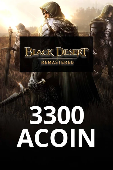 Black Desert Online Tr 3300 Acoin ürün görseli 1