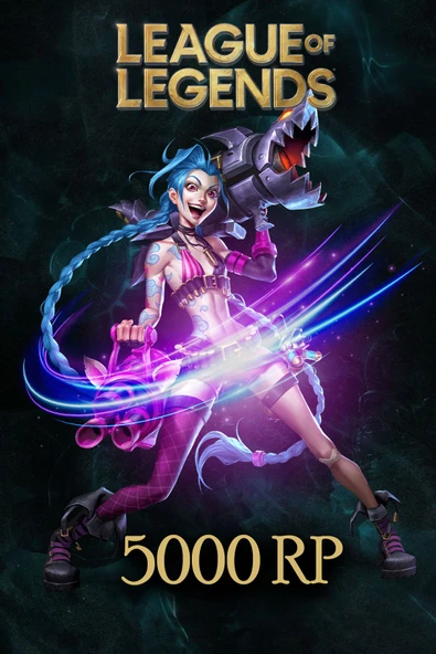 League Of Legends 5000 RP ürün görseli 1