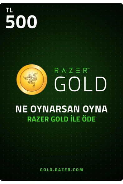 Rzr Gold Pin 500 Tl ürün görseli 1