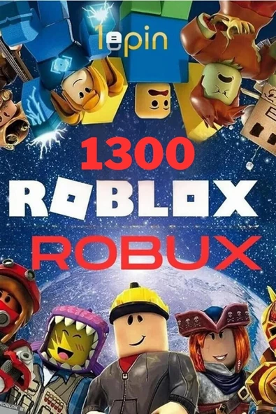 Roblox 1300 Robux ürün görseli 1