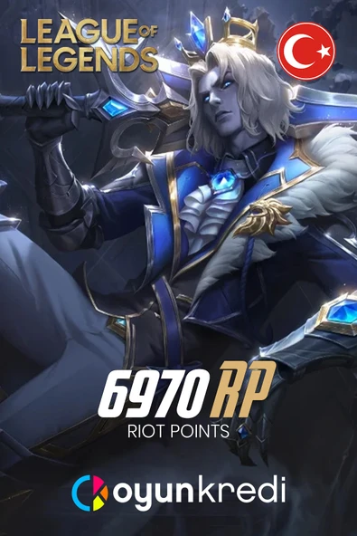League Of Legends 6970 Rp TR ürün görseli 1