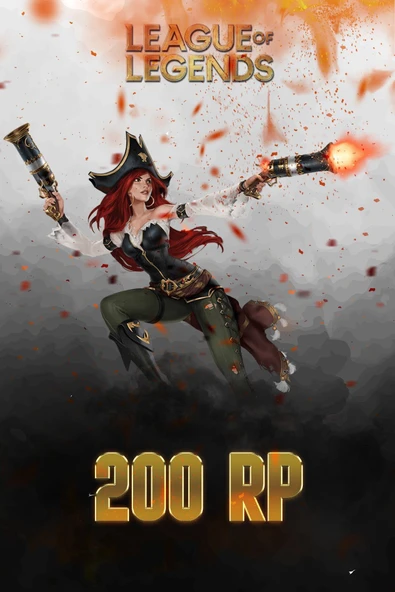 League Of Legends 200 Rp TR 1100000000026 ürün görseli 1