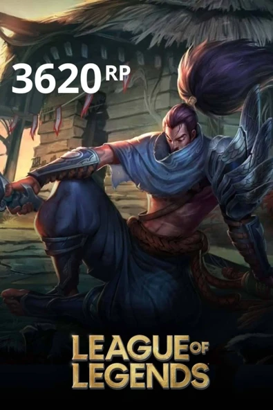 League Of Legends 3620 Rp TR ürün görseli 1