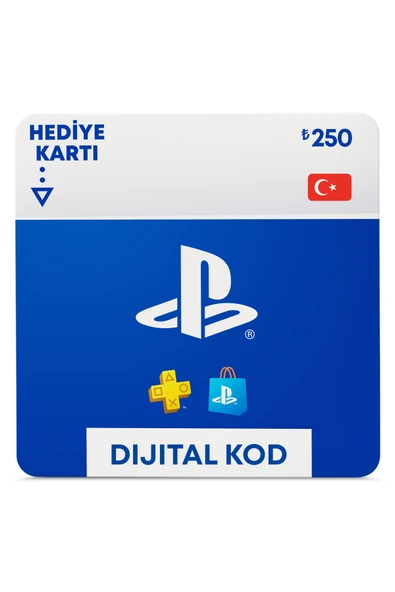 PlayStation Store 250 TL Hediye Kartı ürün görseli 1