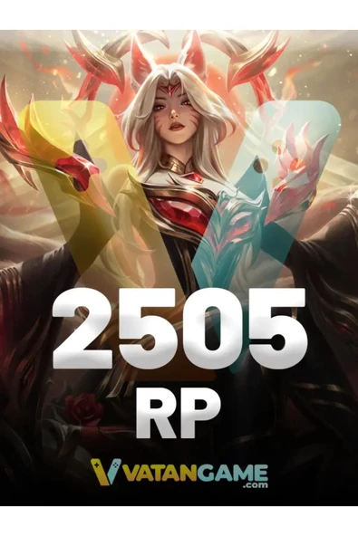 League of Legends 2505 RP ürün görseli 1