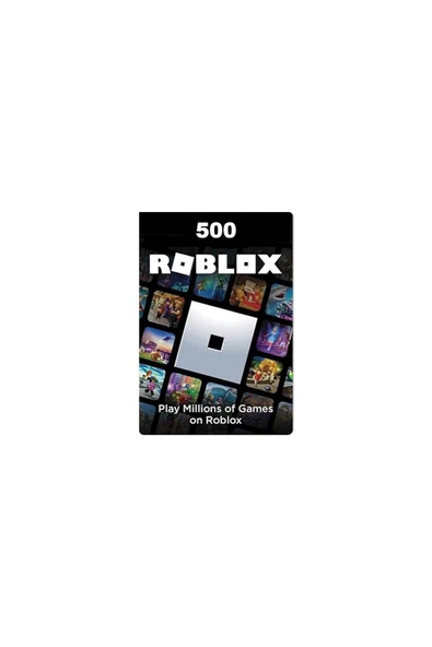 hediye kartı 500 Robux ürün görseli 1