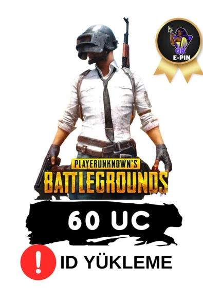 Pubg 60 Uc Id Yükleme ürün görseli 1