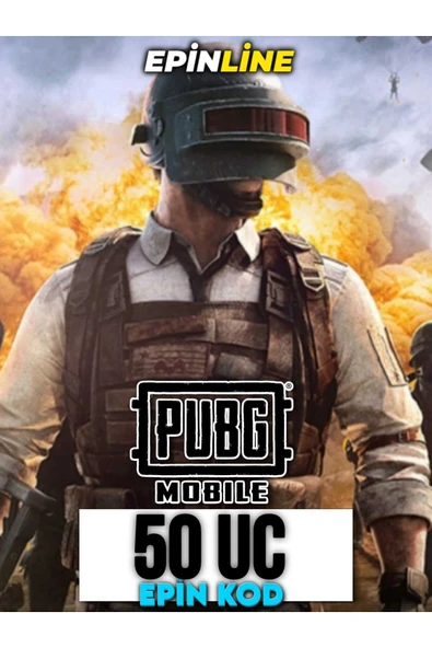 Pubg Mobile 50 UC E-Pin ürün görseli 1