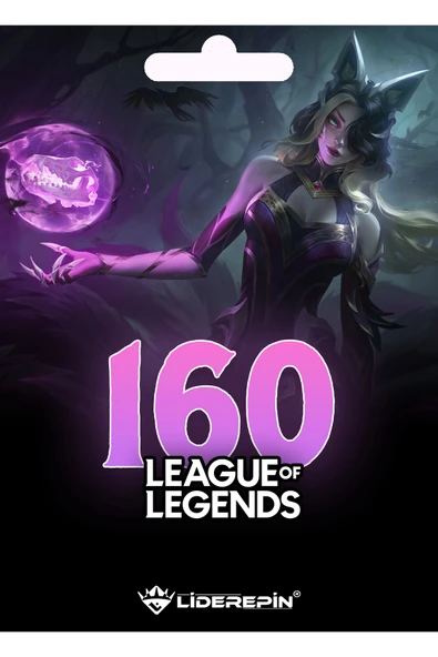 League of Legends 160 RP TR ürün görseli 1