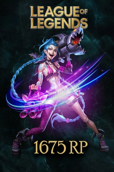 League Of Legends 1675 RP ürün görseli 1