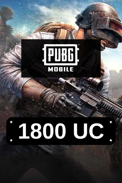 1800 UC Pubg Mobile TR ürün görseli 1