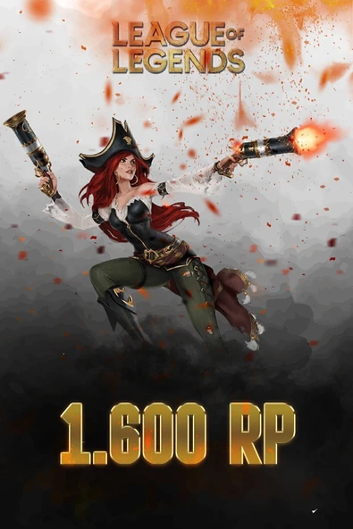 League Of Legends 1600 Rp Tr ürün görseli 1
