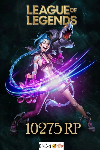 League of Legends 10275 Riot Points-LOL 10275 RP TR ürün görseli 1