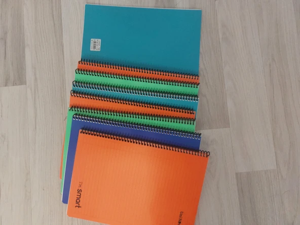 60 yaprak 3 adet çizgili defter - Resim 3