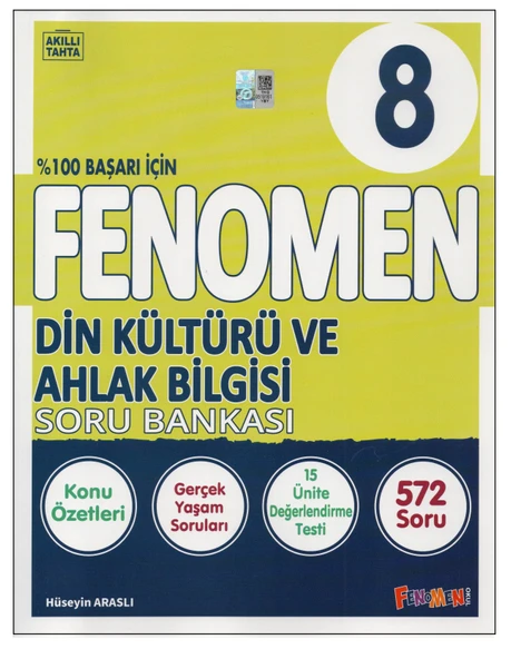 Fenomen Yayınları 8. Sınıf Din Kültürü ve Ahlak Bilgisi Soru Bankası ürün görseli 1
