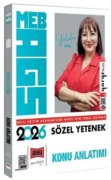 Yargı 2026 MEB-AGS Sözel Yetenek Konu Anlatımı - Yelda Ünal Yargı Yayınları ürün görseli 1