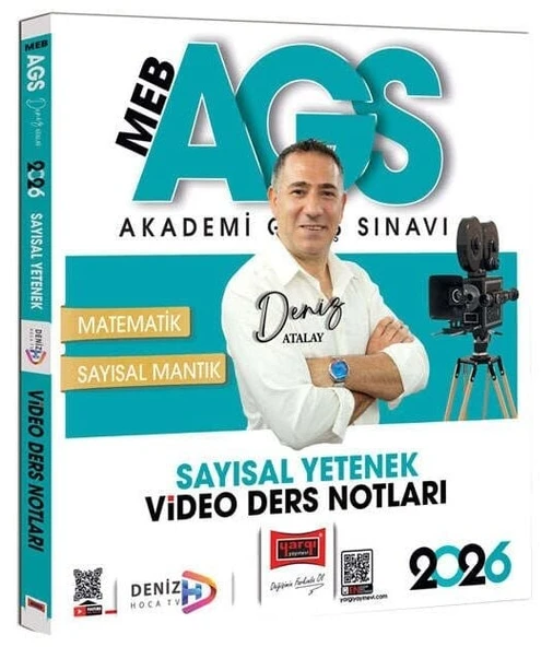 Yargı 2026 MEB-AGS Sayısal Yetenek Video Ders Notları ürün görseli 1