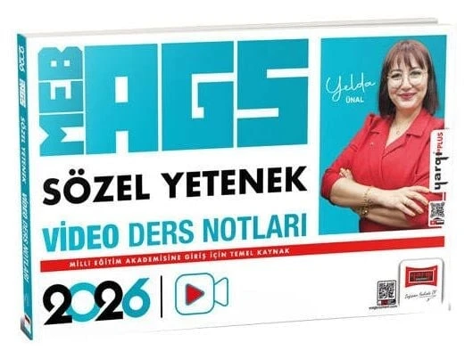 Yargı 2026 MEB-AGS Sözel Yetenek Video Ders Notları - Yelda Ünal Yargı Yayınları ürün görseli 1