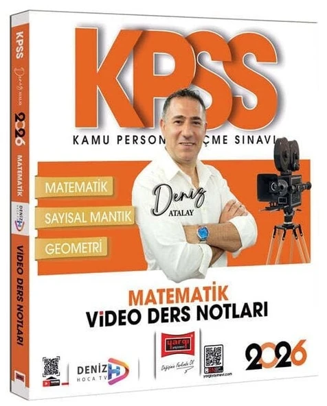 Yargı 2026 KPSS Matematik Video Ders Notları ürün görseli 1