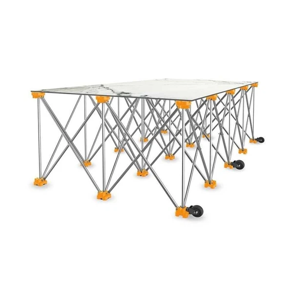 SGS942 - KATLANIR ÇALIŞMA TEZGAHI ALÜMİNYUM 240x120x85cm ürün görseli 1