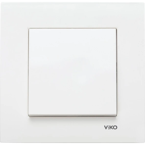 Viko Karre Anahtar - Beyaz 90960701 ürün görseli 1
