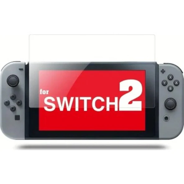 Nintendo Switch 2 ile Uyumlu Ekran Koruyucu 9H Esnek Nano ŞEFFAF 7.5 Inç ürün görseli 1
