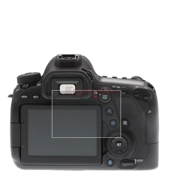 Canon EOS 6D MArk ii Dijital Fotoğraf Makinesi Ekran Koruyucu Uyumlu 9H Nano ürün görseli 1