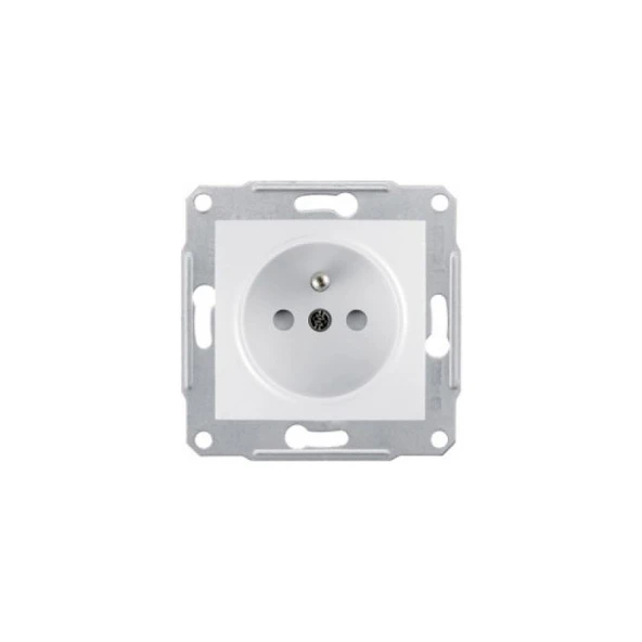 Schneider Electric EPH2870121 Asfora Beyaz UPS Priz Çerçevesiz ürün görseli 1