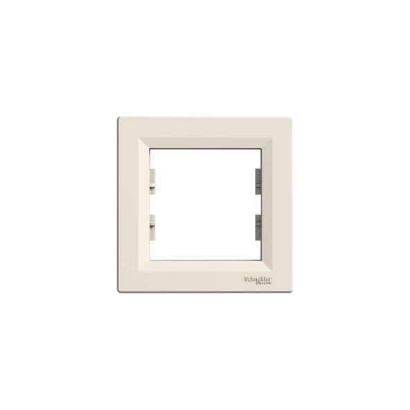Schneider Electric EPH5800123 - Asfora Tekli Çerçeve Krem ürün görseli 1