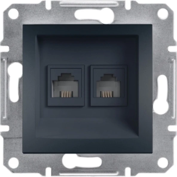 Schneider Electric Asfora Plus 2*Rj11 Antrst ürün görseli 1