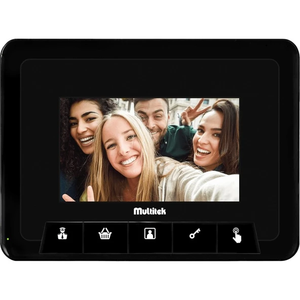 Multitek Multibus Sistem MB45-S 4.3 Inç Daire Görüntülü Diafon Ekranı 9g 01 03 0001S ürün görseli 1