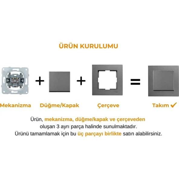 Exen Karell Füme Anahtar - Resim 3
