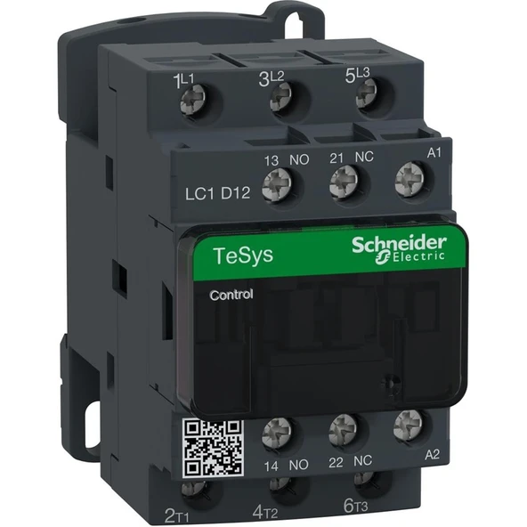 Schneider Electric SCHNEIDER TESYS D LC1D12M7 1NA+1NK 5.5KW 3P 12A 220VAC GÜÇ KONTAKTÖRÜ ürün görseli 1