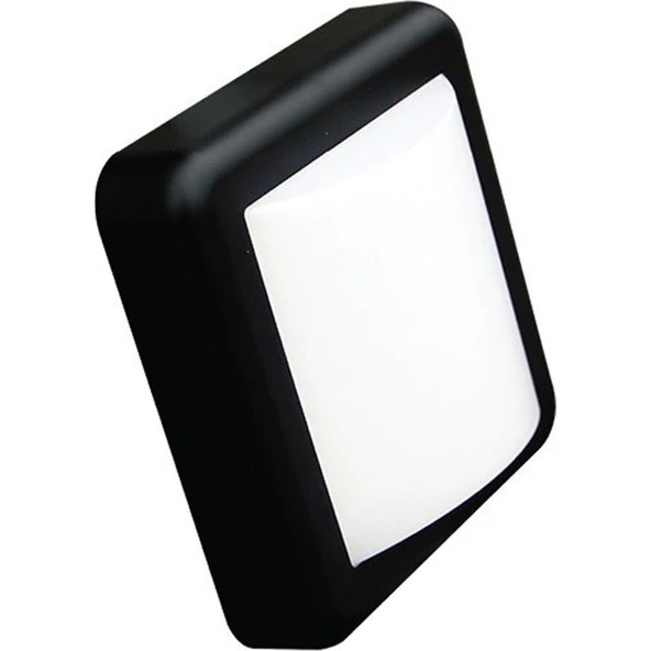 Ack 4W LED Duvar Apliği 6500K Beyaz Işık Siyah Kasa Dekoratif Duvar Armatür ürün görseli 1