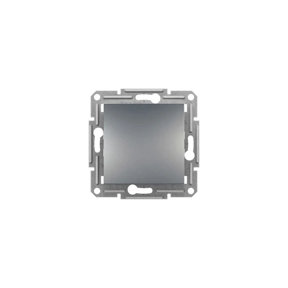 Schneider EPH0400162, Asfora Plus Çelik Vavien Anahtar Çerçevesiz ürün görseli 1