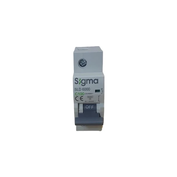 Sigma 100a C/6ka Otomatik Sigorta Sigma ürün görseli 1